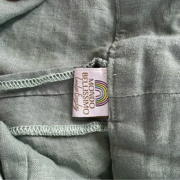 100% linen shorts - Picture 3 of 3